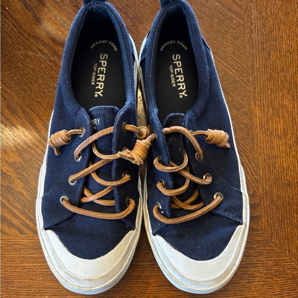 Sperry Dark Blue Canvas Shoes